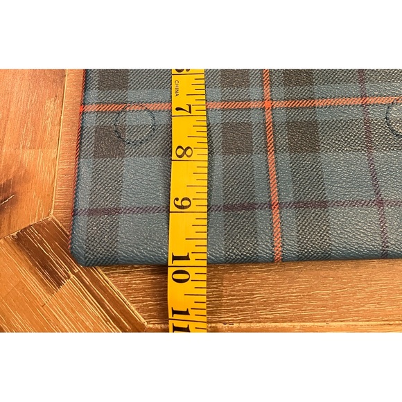 Dooney and Bourke Tiverton blue plaid bag - Picture 10 of 13